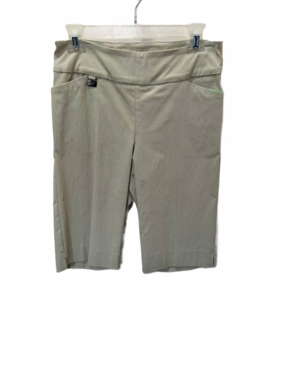 NEW LISETTE women's bermuda shorts in beige